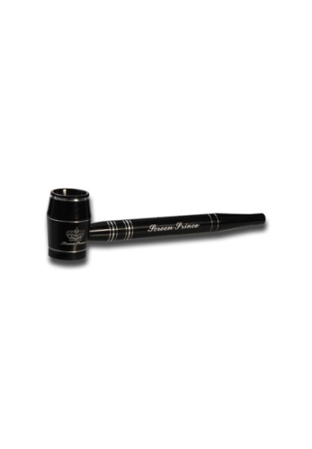 Screen Prince Screenless Pipe Black - алуминиумско луле