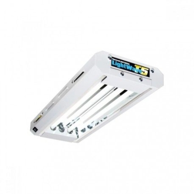 Llambë CFL LightWave T5 22-HO (48 W) 2 këmbë me 2 tuba (600 x 230 x 60 mm)
