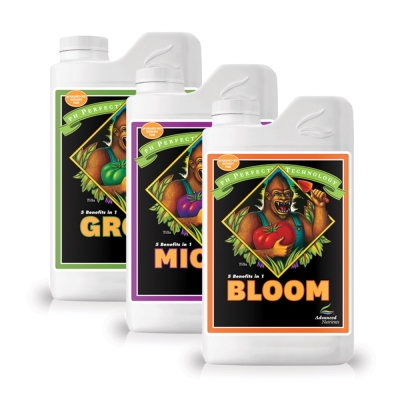 pH Perfect Grow, pH Perfect Micro, pH Perfect Bloom – 3 parts Х 1L