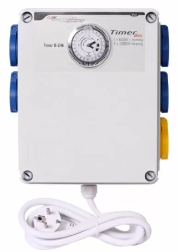 Timer Box II 4x600W + heating