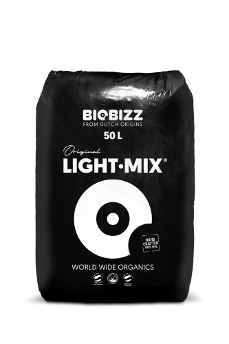 BioBizz Light Mix 50L - слабо-збогатена почва