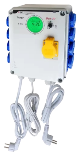 GSE Timer Box IV 8x600 W - Kuti Timer